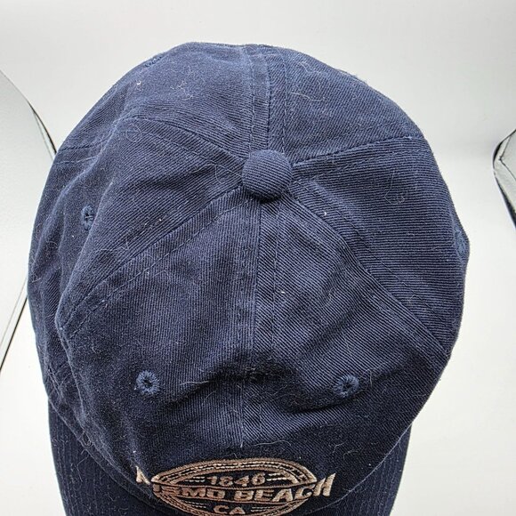 Fahrenheit Pismo Beach Mens Adjustable Blue Baseball Cap Adjustable Hat Casual - Picture 5 of 9